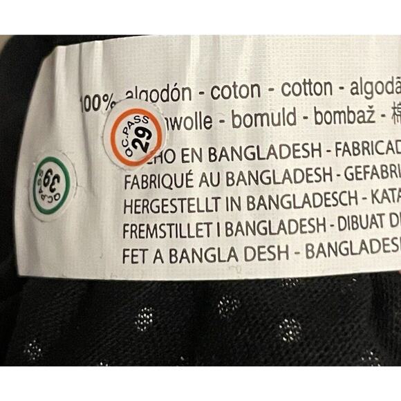 Zara Polka Dot Tiered Midi Dress Women‎ Size Small Black White Boho Flowy Cotton - Picture 8 of 8